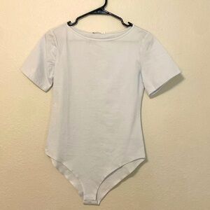 Bodysuit, Color White, Size Medium